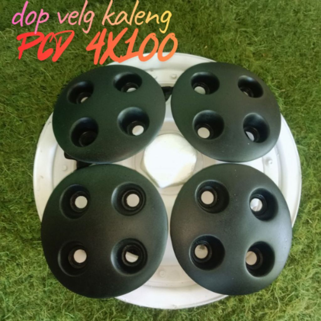 (1set isi 4pcs) Dop velg kaleng mobil PCD 4x100 Ring13-17 Agya Ayla Karimun Yaris Picanto Sigra jazz