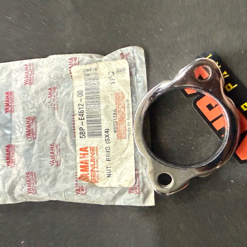 Klem Cincin Knalpot Atas SCORPIO G Z Leher Kanlpot BUNGKUS LAMA YAMAHA ORI 5BP E4612 00