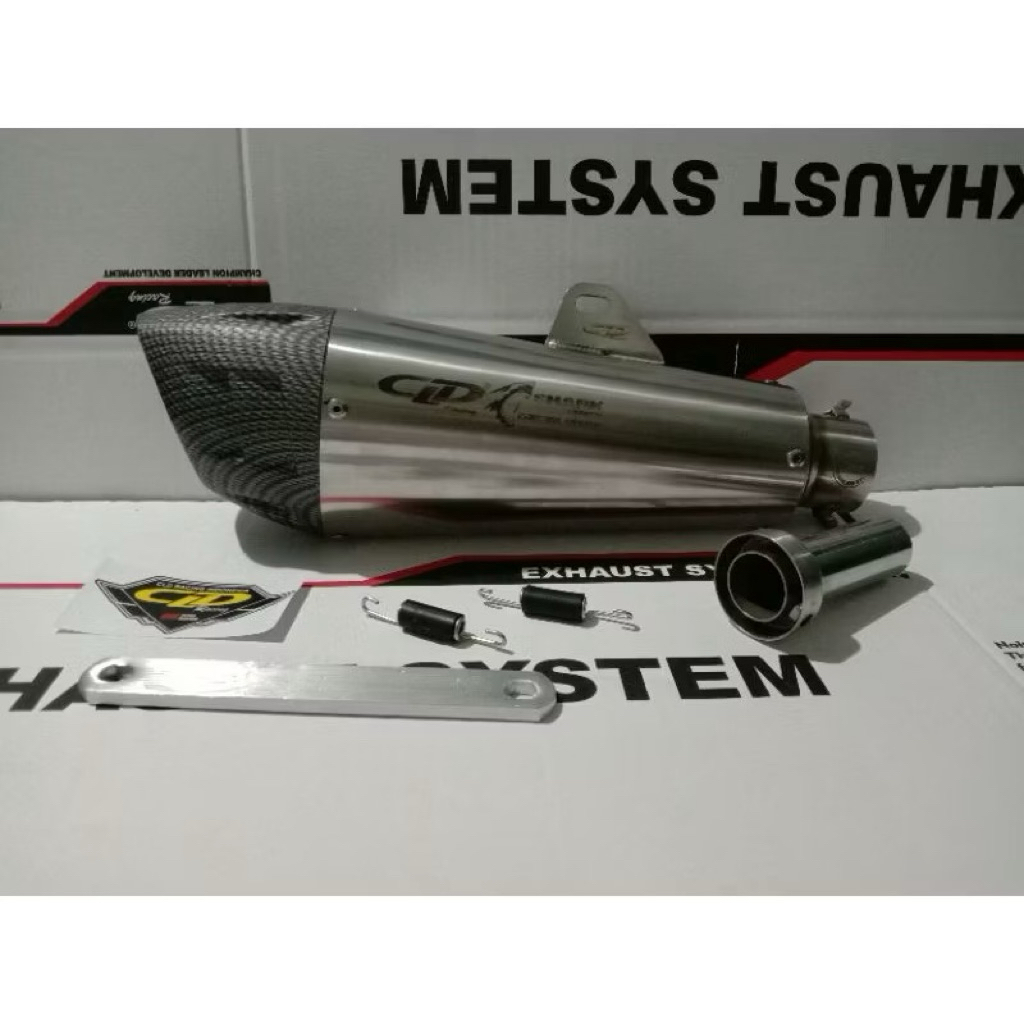 KNALPOT CLD RACING HONDA SONIC 150R SHARK SERIES ORIGINAL