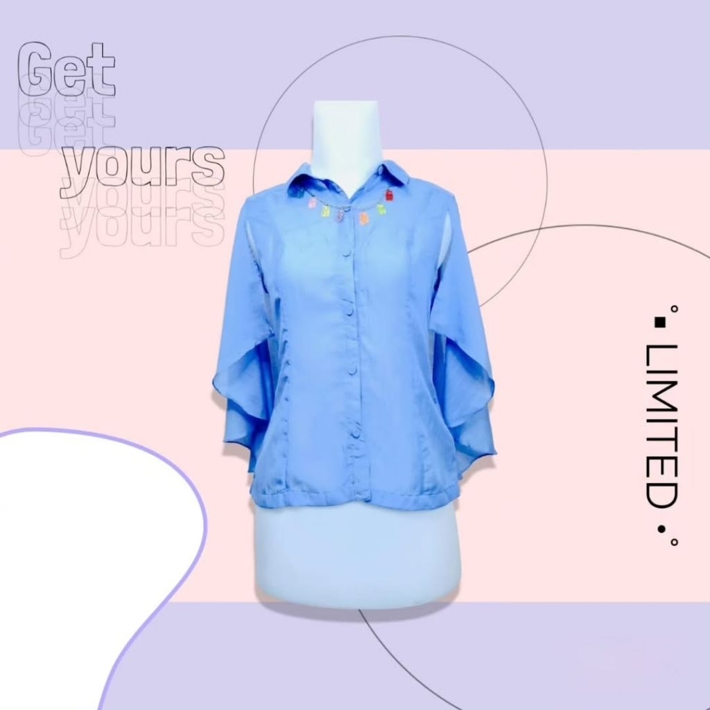 BLOUSE BUTTERFLY PRELOVED