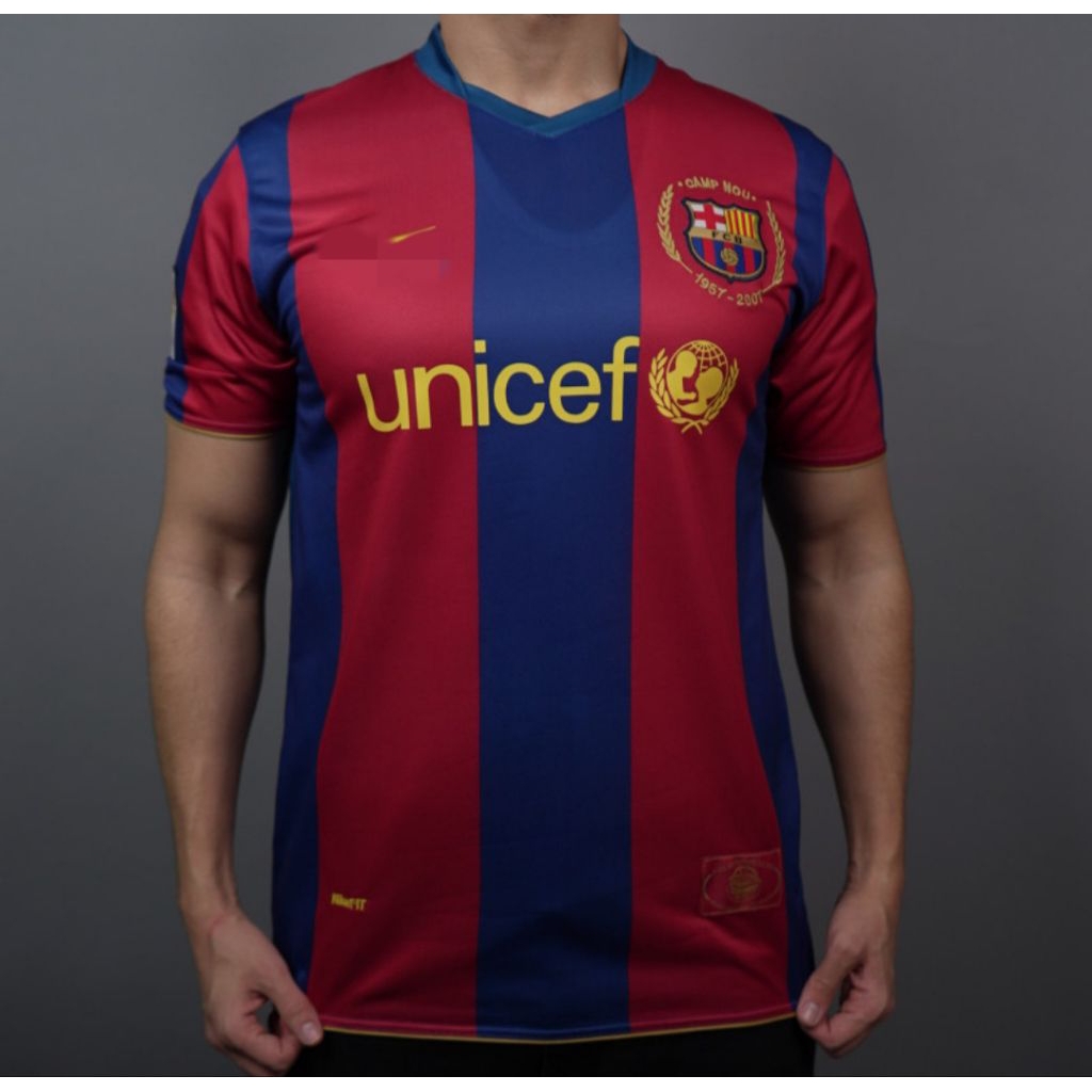 Retro/Vintage | Kaos Jersey Retro Barcelona Home 2007 2008 Grade Ori/Jersey Klasik/Jersey Retro/Jers