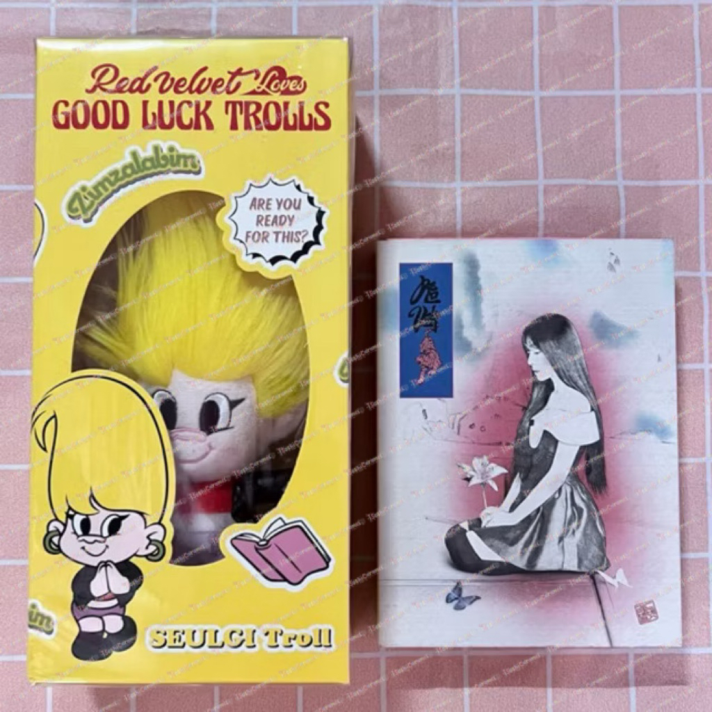 [ BACA DESC ] ALBUM ONLY RED VELVET CHILL KILL PACKAGE IRENE GOOD LUCK TROLLS DOLL SEULGI