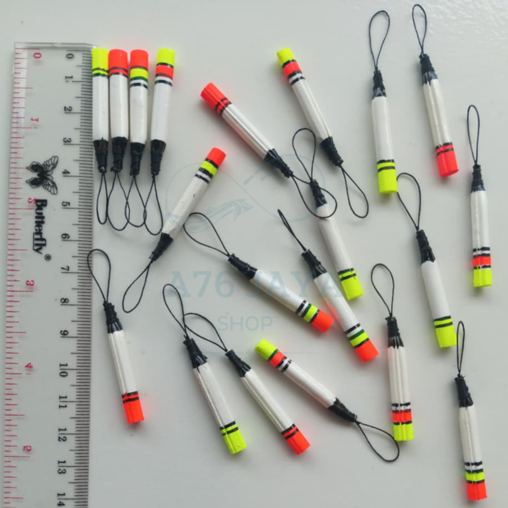 Pelampung Kumbul Bulu Merak Asli Panjang 4 cm