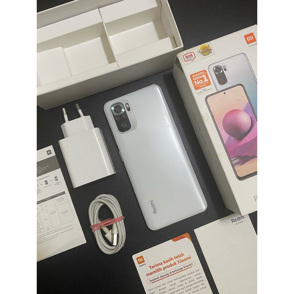 REDMI NOTE 10s , RAM 6/64 gb , SECOND BERKUALITAS DIJAMIN 100%