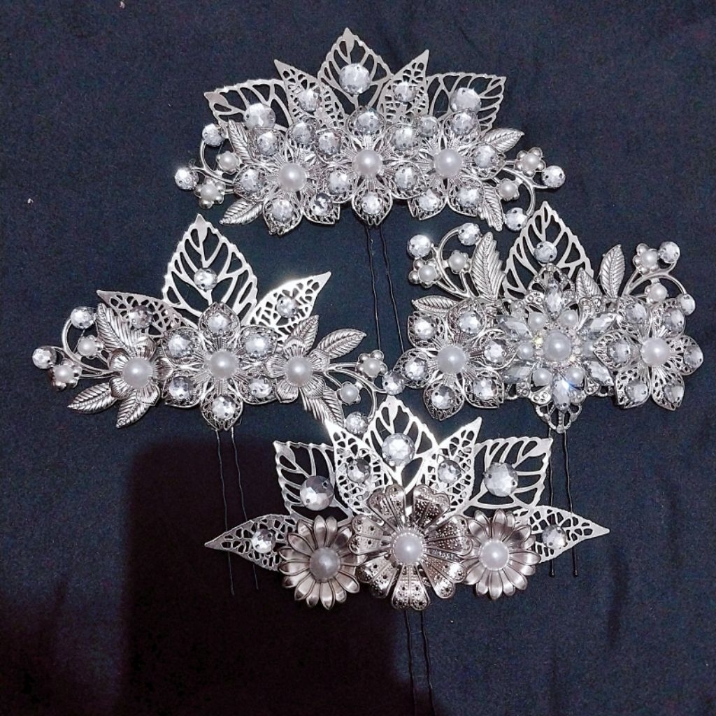 KONDE SILVER/ASESORISE KONDE/TUSUK KONDE/ HIASAN SANGGUL /KONDE BALI