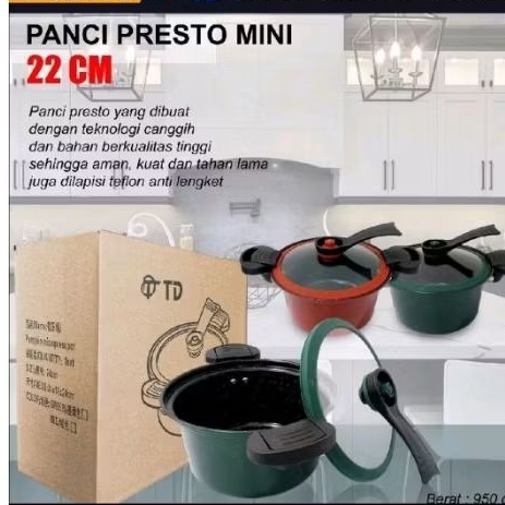 panci presto mini 3 liter