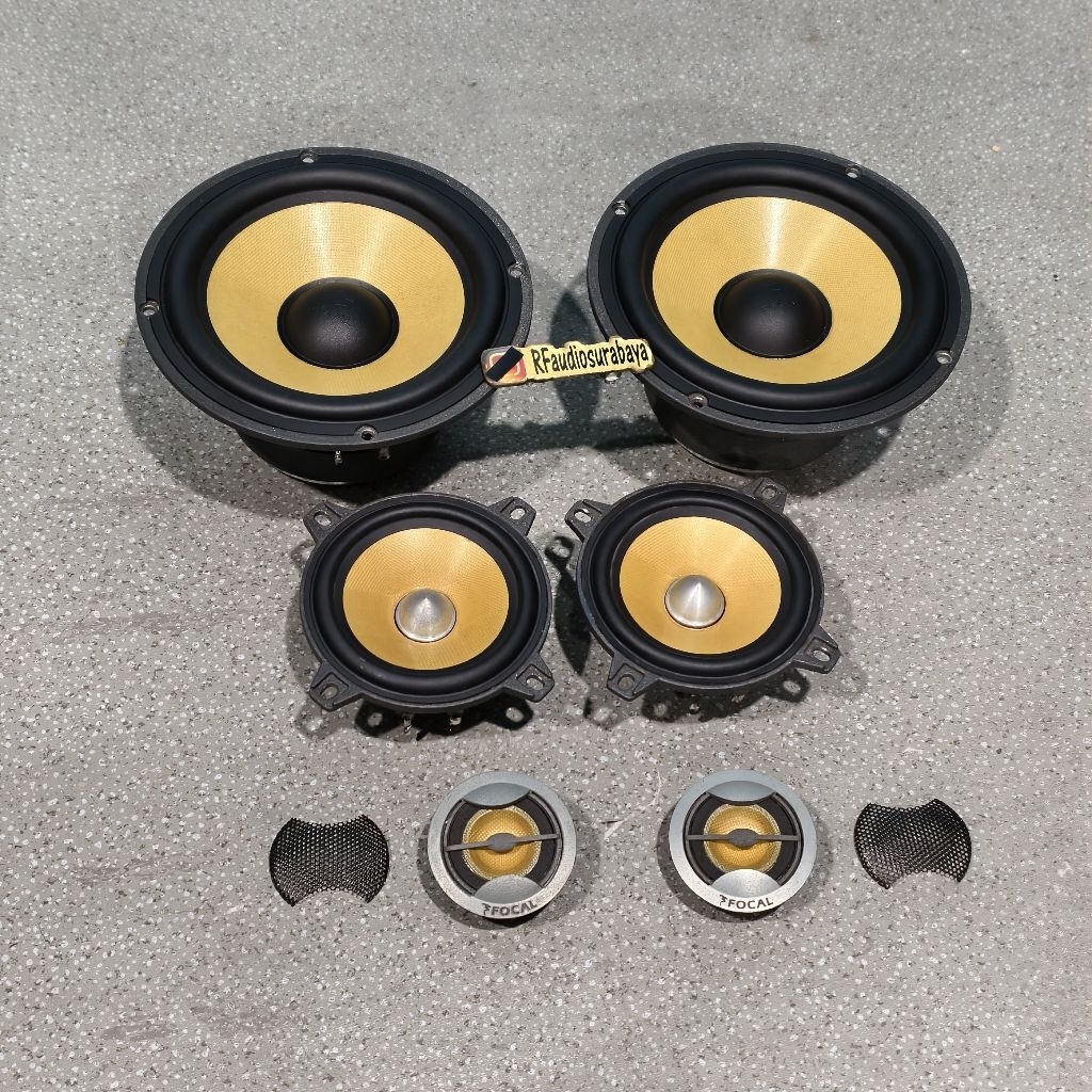 speaker 3 way FOCAL KRX2 + midrange focal 4KSLIM