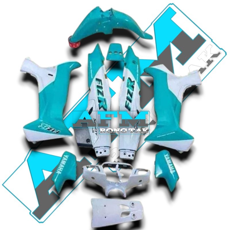 PROMO BISA COD Paket cover dek bodi body fullset lengkap halus  FIZ R FIZR F1ZR F1Z R plus sticker w
