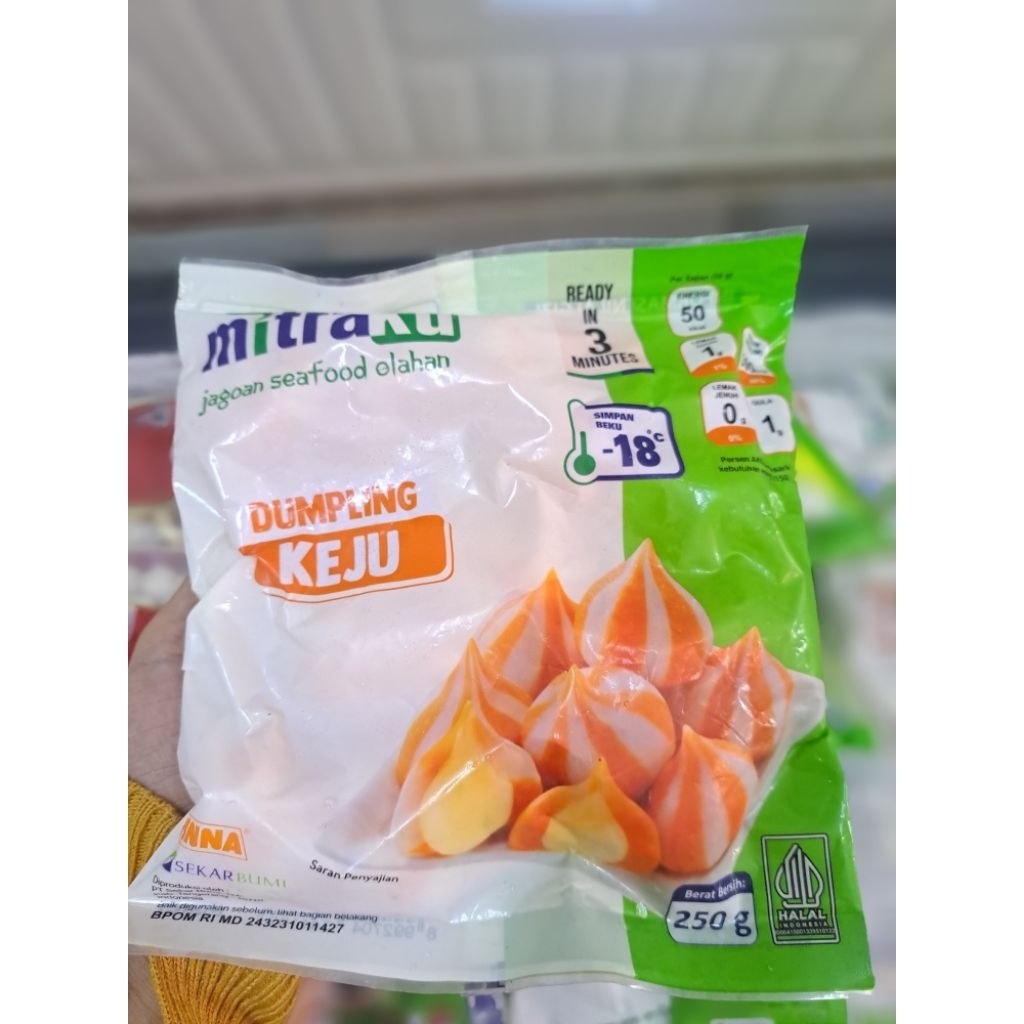 MITRAKU DUMPLING KEJU 250GR | DUMPLING CHEESE