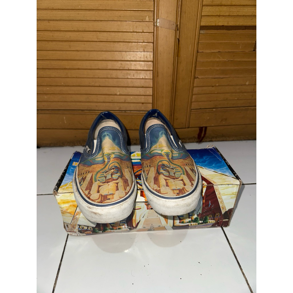 VANS IRON MAIDEN SLIP ON RARE