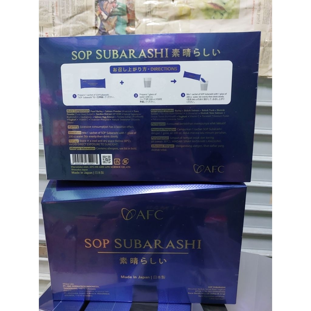 Sop Subarashi AFC SOP SUBARASHI ISI 28 SACHET