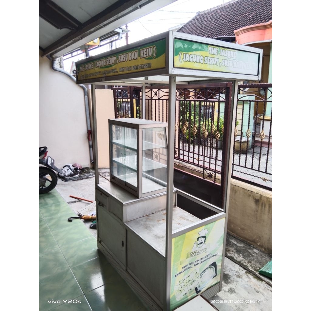 rombong bekas 120x60