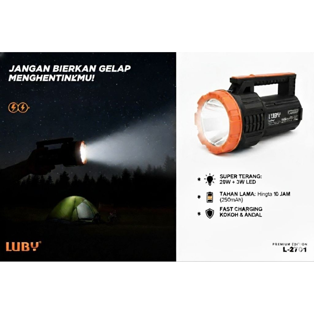 SENTER LED EMERGENCY LUBY