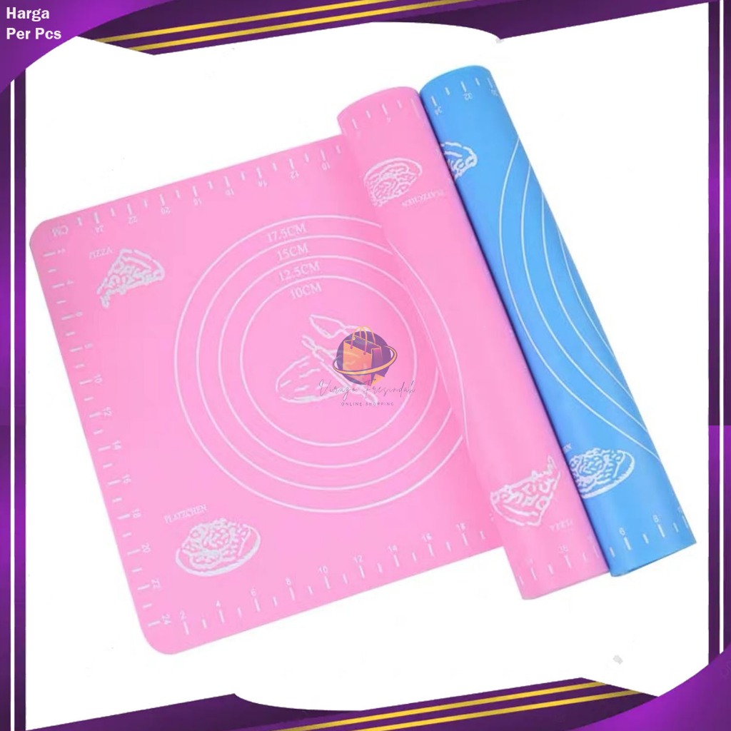 Alas Adonan Kue Silikon / Alas Bahan Adonan Kue / Alas Baking Pastry Adonan Kue Bahan Silikon