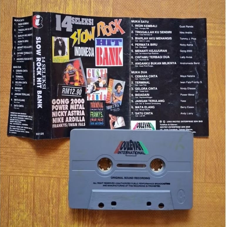Kaset 14 Seleksi Slow Rock
