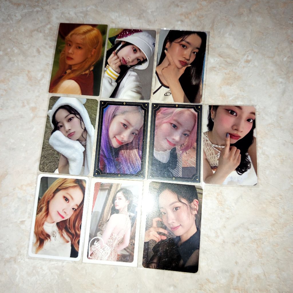 READY STOCK PC Photocard Official TWICE DAHYUN THE ROSE EYES WIDE OPEN EWO THE YEAR OF YES TYOY TWIC