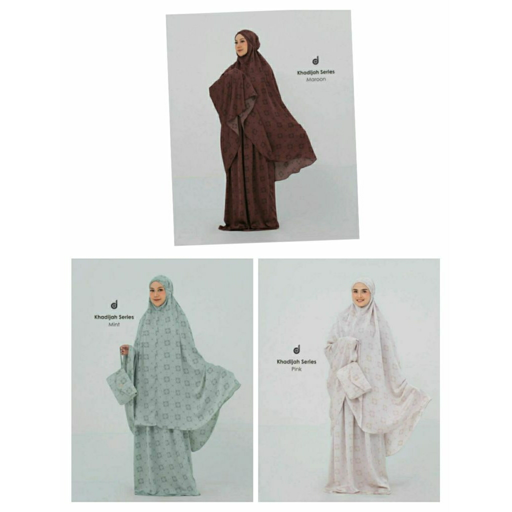 MUKENA DEWNAY KHADIJAH SERIES ( PRAYER SET DEENAY KHADIJAH)