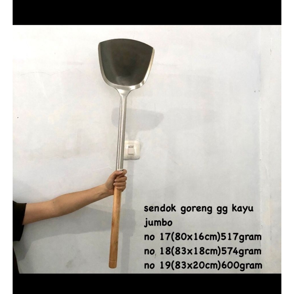 Sendok Goreng Stainless Steel Jumbo