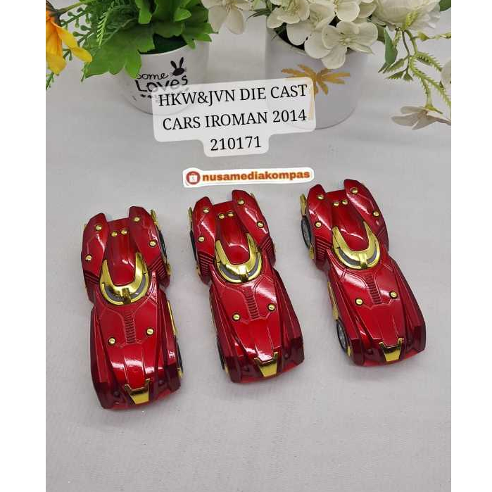 HKW&JVN DIE CAST CARS IROMAN 2014 A-8