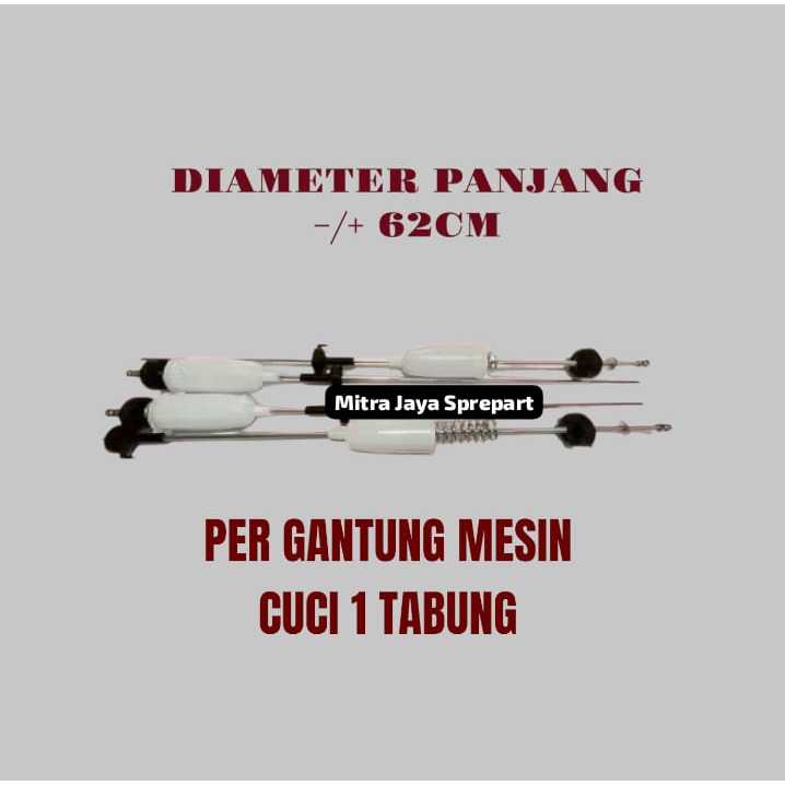 PER GANTUNG MESIN CUCI 1 TABUNG 1 SET / PER MESIN CUCI 1 TABUNG 1 SET