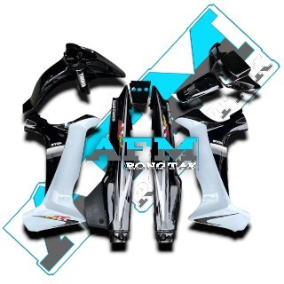 PROMO Cover body halus full set fizr ss two hitam putih
