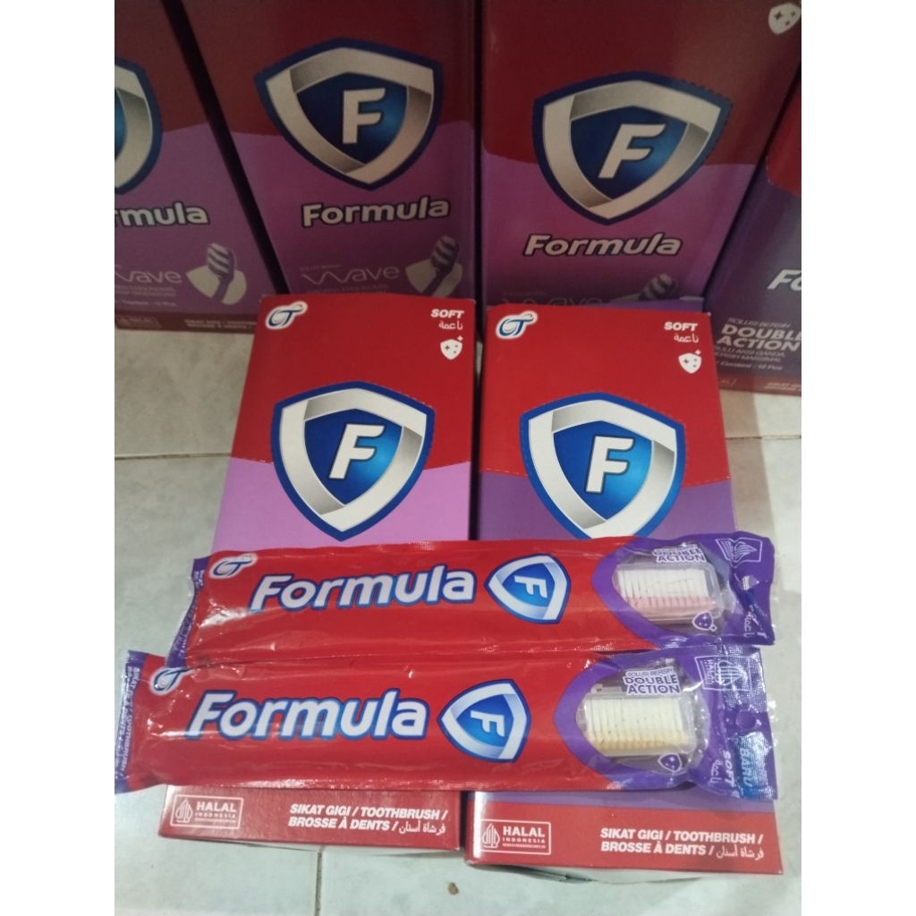 sikat gigi formula 1 box isi 12pcs