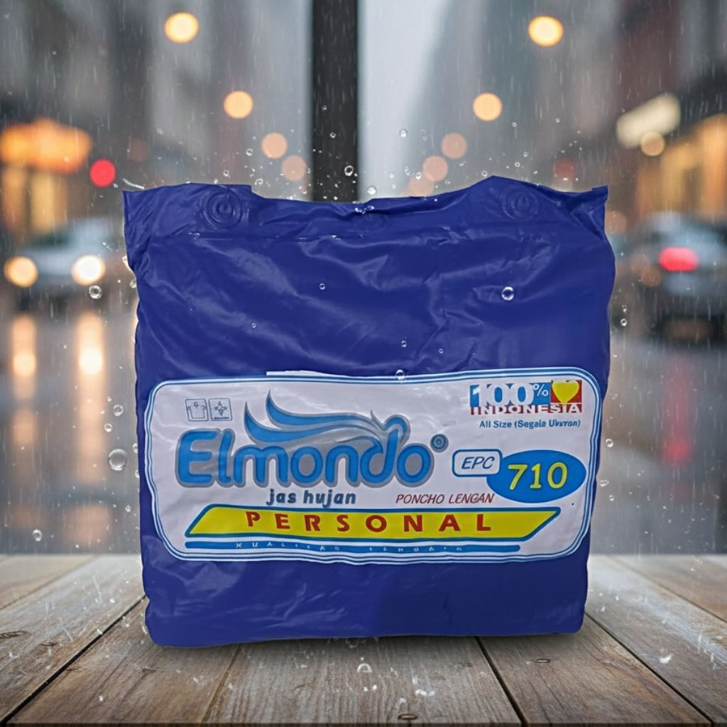 Mantel - jas hujan poncho lengan Elmondo EPC 710