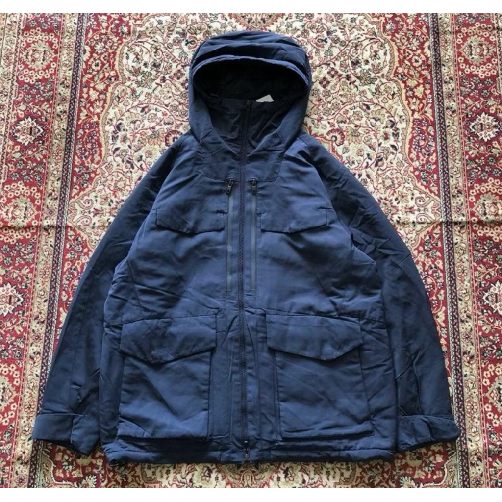 Uniqlo X white mountaineering oversize Hybrid Down jacket Casual uniqlo winter jacket F259