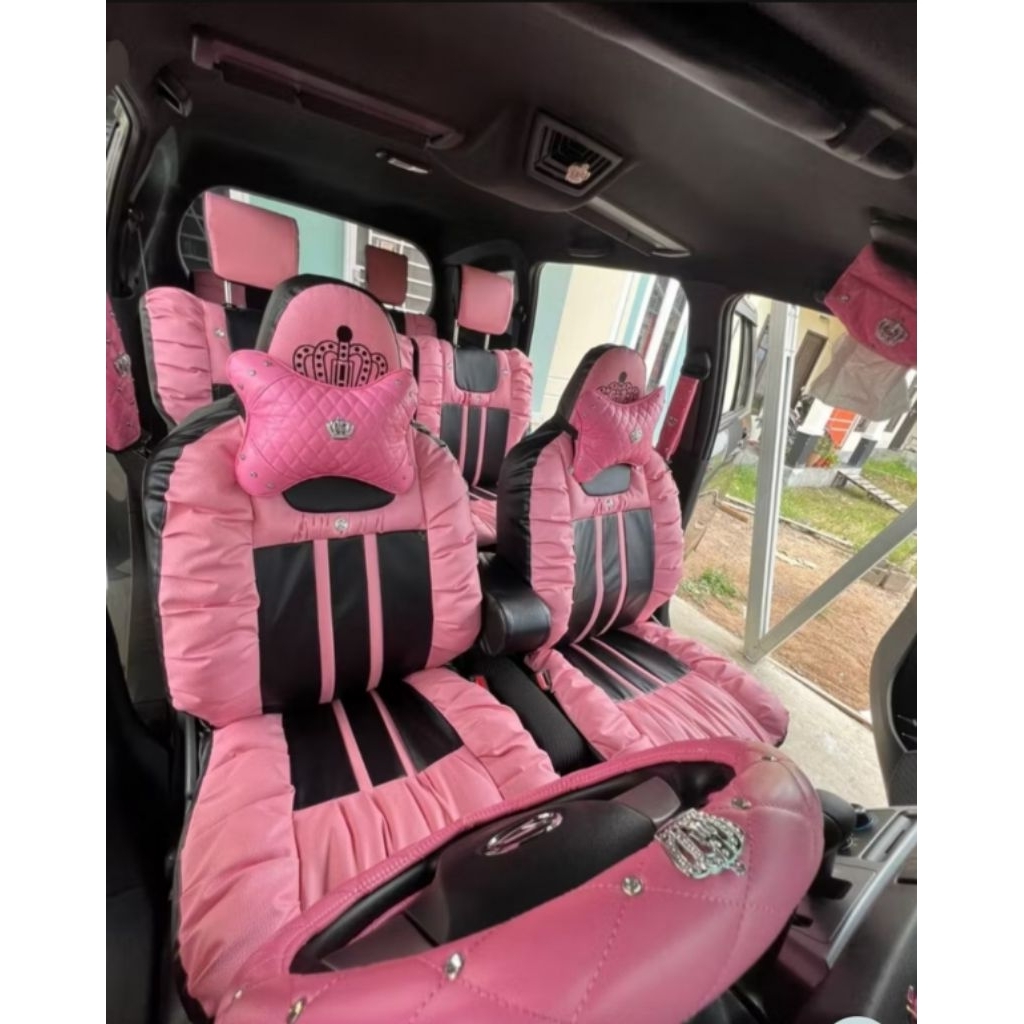 Sarung Jok Mobil Agya Ayla Brio Jazz Motif Sofa