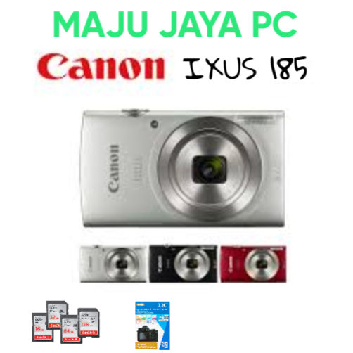 Canon Ixus 185 Kamera Digital 20MP Zoom 16x