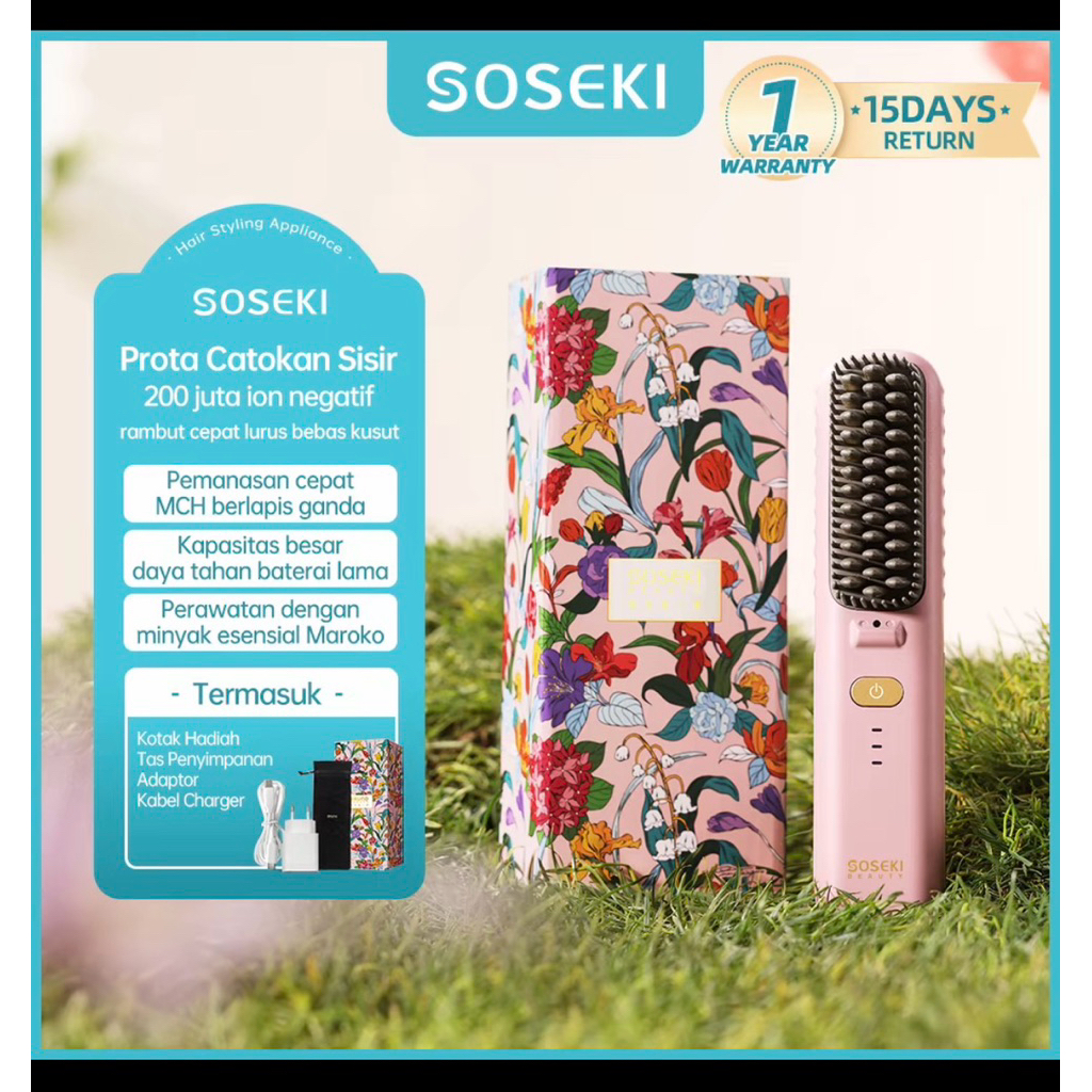Soseki Prota Hair straightener cordless