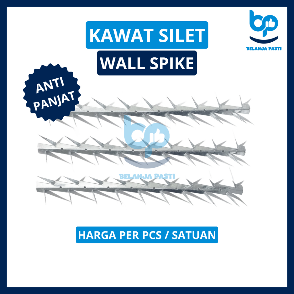 Kawat WallSpike - Kawat Silet Wall Spike | Anti Panjat