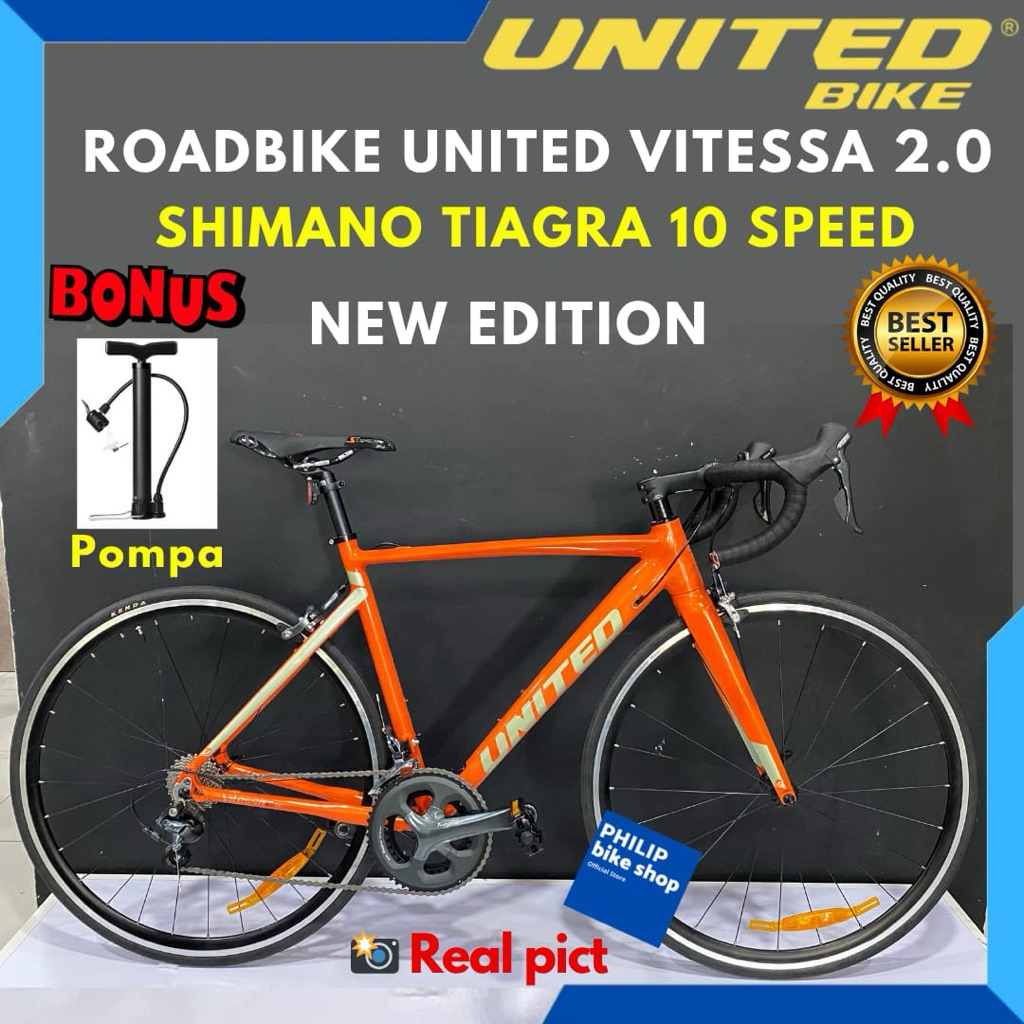 Sepeda Roadbike 700c United Vitessa Terbaru