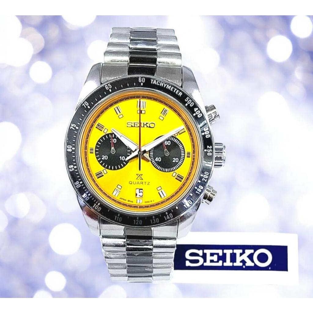 Jam tangan SEIKO Prospex X Pria / Seiko Quartz Chrono Aktif / Jam Seiko Terbaru Super Keren