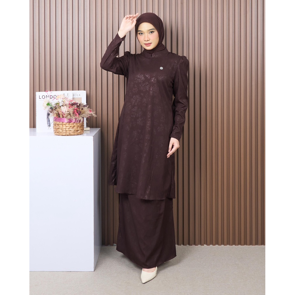 FAMYS - SETELAN ROK KURUNG MALAY MELAKA SET MELAYU EMBOSS 018934
