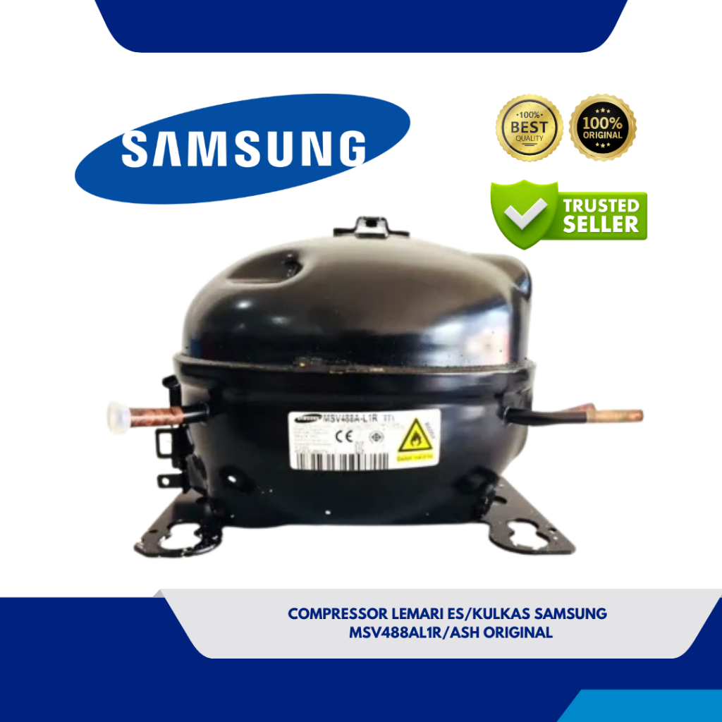 COMPRESSOR LEMARI ES/KOMPRESOR KULKAS SAMSUNG MSV488AL1R TT1 PART PENGGANTI MSV488A-L1R/ASH ORIGINAL