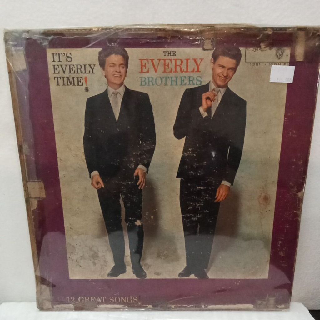 Vinyl Piringan Hitam 12 inch The Everly Brothers - It's Everly Time