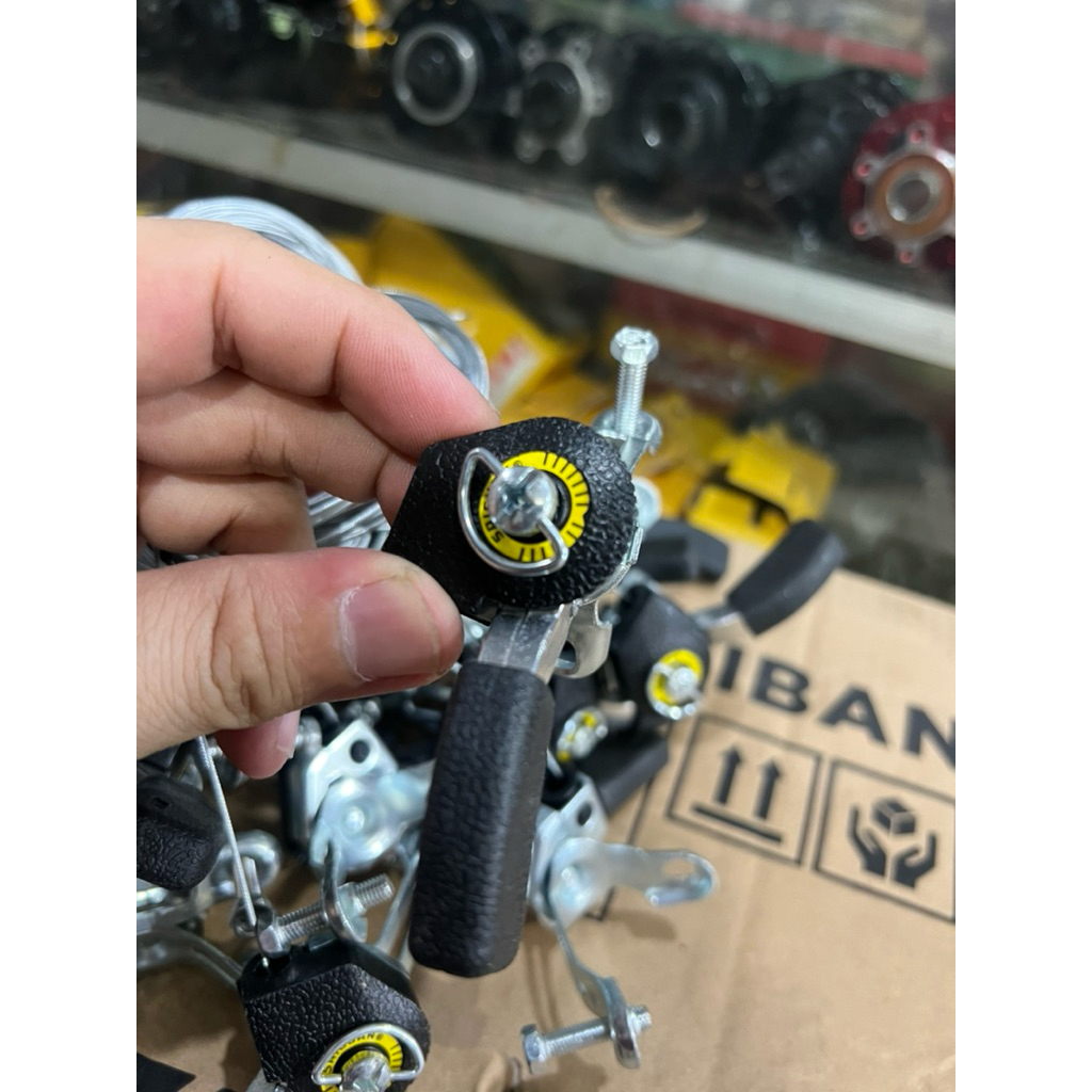 Shifter 7 Speed Jadul Axr bisa dibuat tarikan oli samping sepeda motor