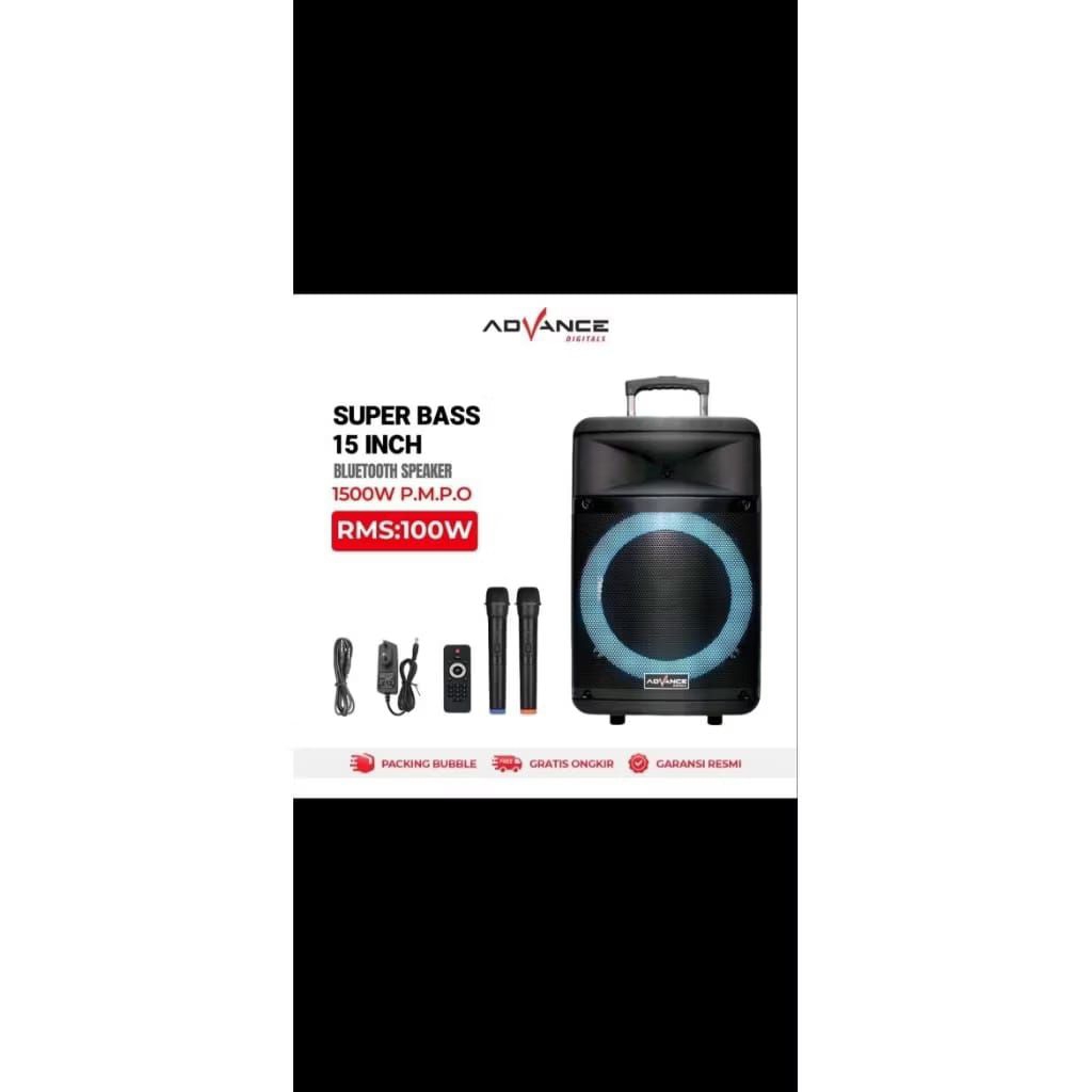 speaker portable wireless meeting advance speaker troley advance k 1512 a k-1512a