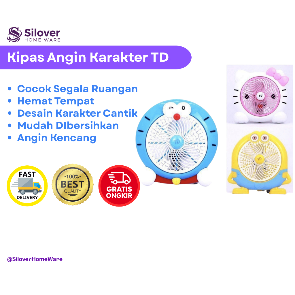 Kipas Angin Karakter TD