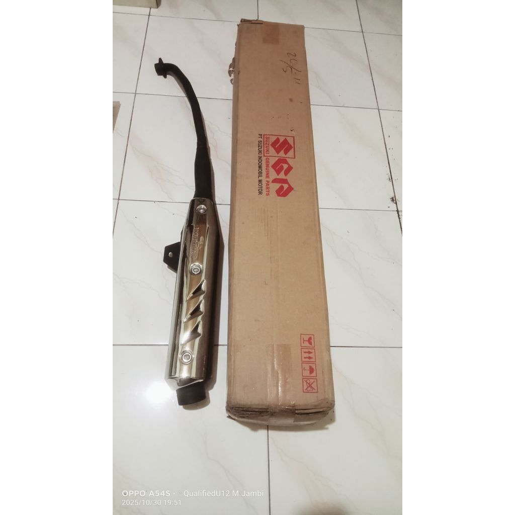 Knalpot Suzuki Shogun 125R Original SGP