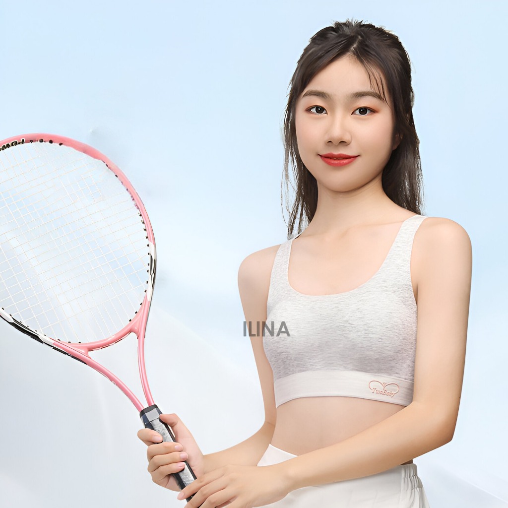 ILINA MS15 Miniset Bra Remaja Seamless Tanpa Kawat BH Wanita Anak Sekolah Tanktop Pelajar Import Kor
