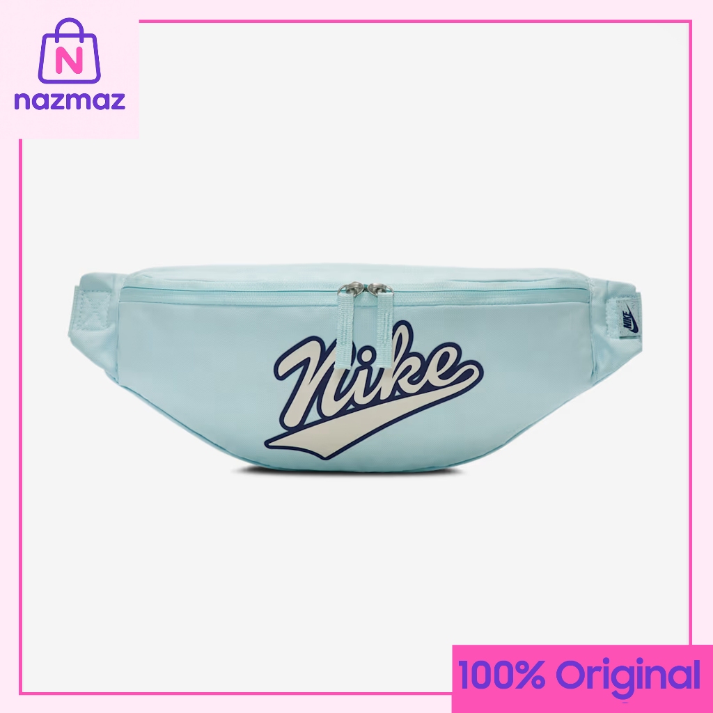 Nike Cross-Body Bag 3L 100% Authentic Glacier BLUE | Sling Bag | Waist Bag