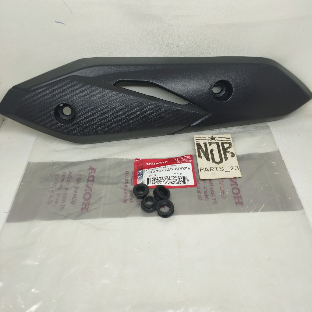 TAMENG KNALPOT K25 TUTUP NALPOT HONDA BEAT ESP BEAT POP ESP SCOOPY ESP ORI