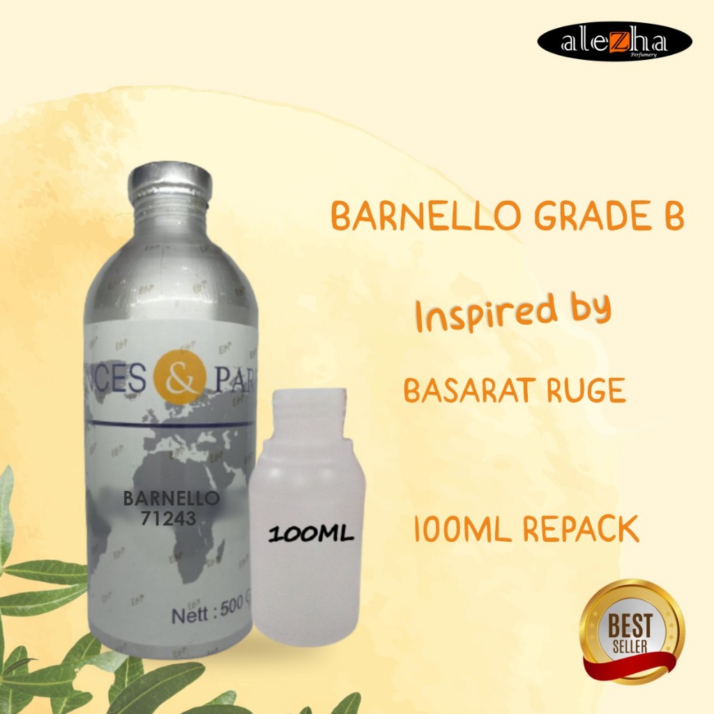 Bibit Parfum Murni BARNELLO / BASARAT RUGE (ESSENCES) 100ml