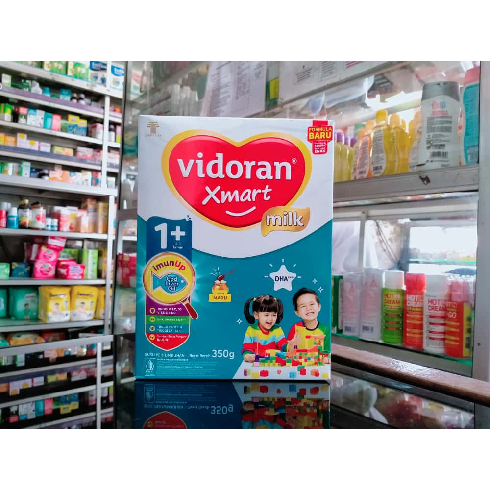 VIDORAN XMART 1 PLUS MADU 350 GRAM vidoran xmart madu 350 gram