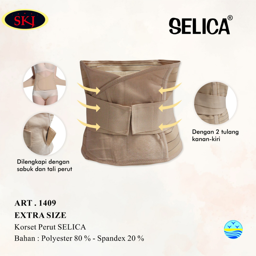 Korset SELICA 1409 Korset Pelangsing / Pengecil Perut stlh Melahirkan Wanita
