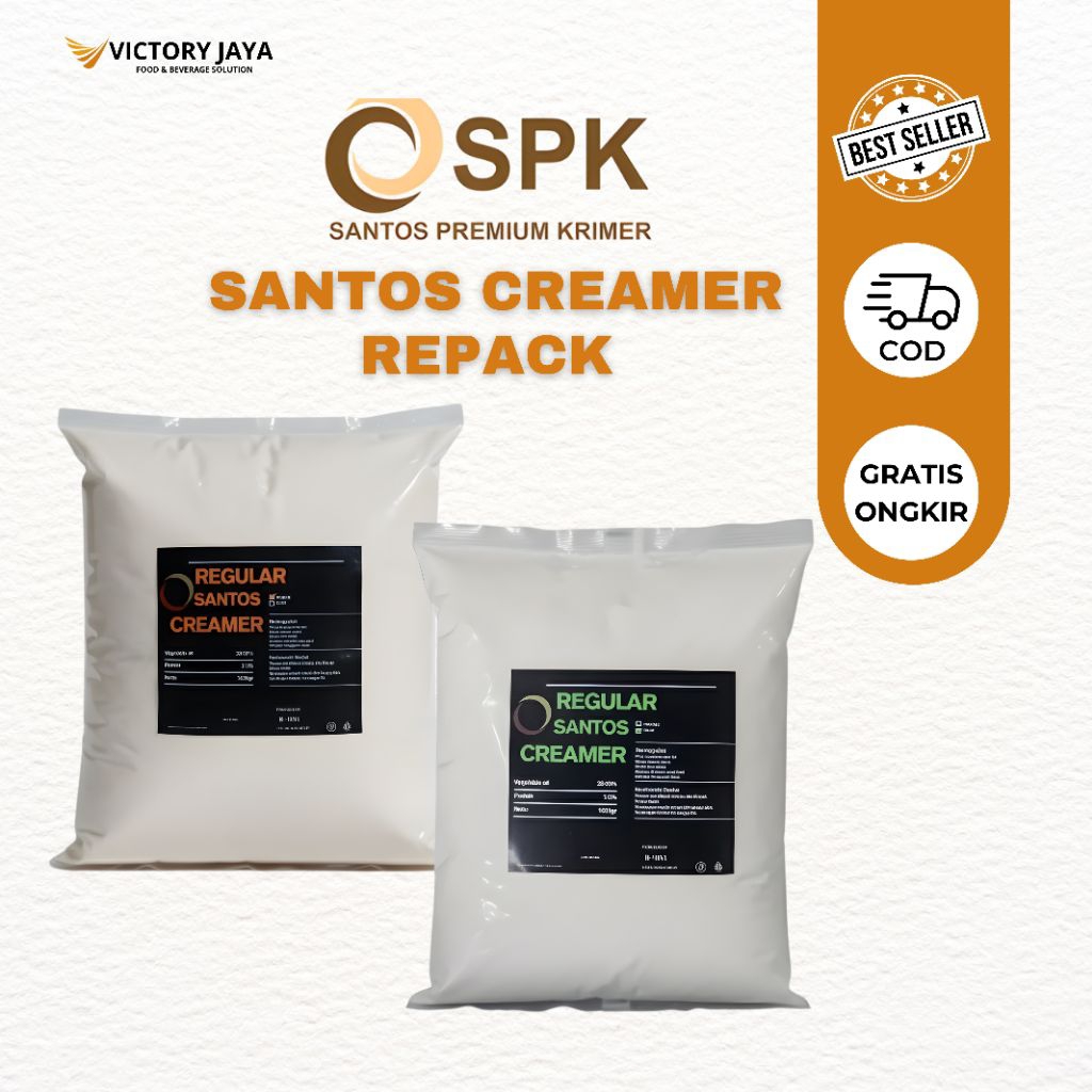 Santos powder creamer 1 kg krimer premium santos 30E