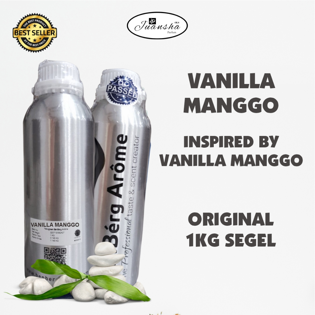BIBIT PARFUM MURNI VANILLA MANGO 1KG SEGEL | BENBERG