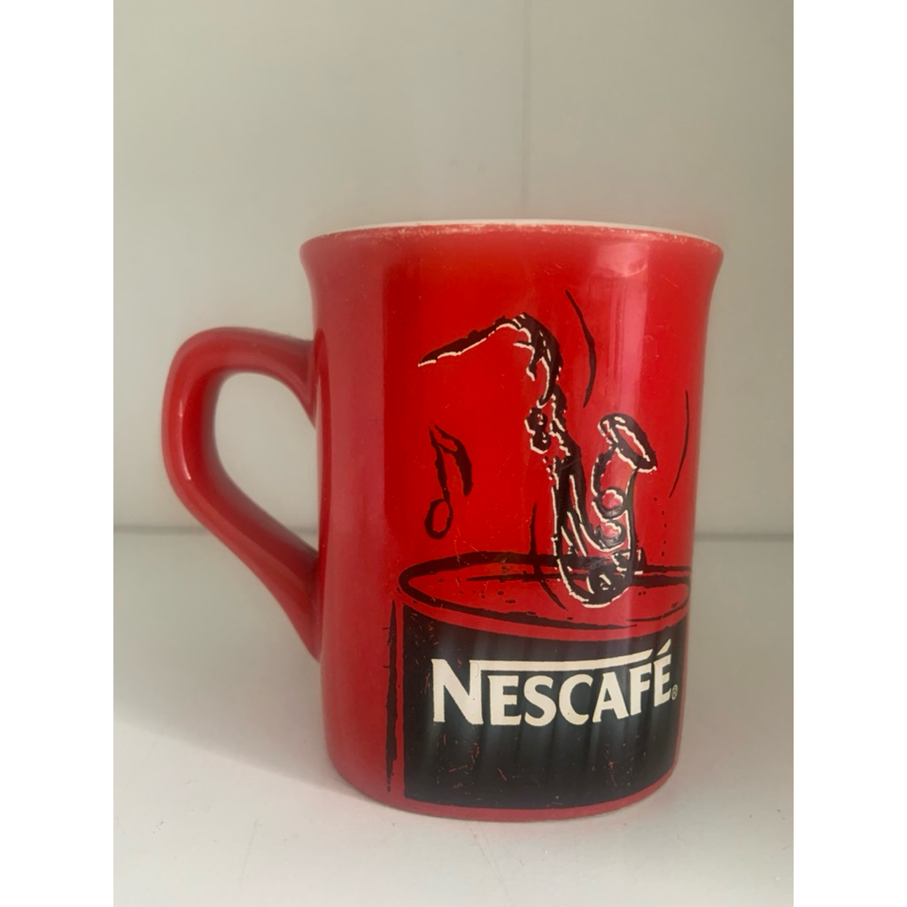 mug nescafe vintage mug jadul gelas vintage